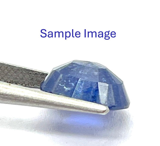 Natural blue sapphire neelam Saturn planet gemstone for astrological healing crystal