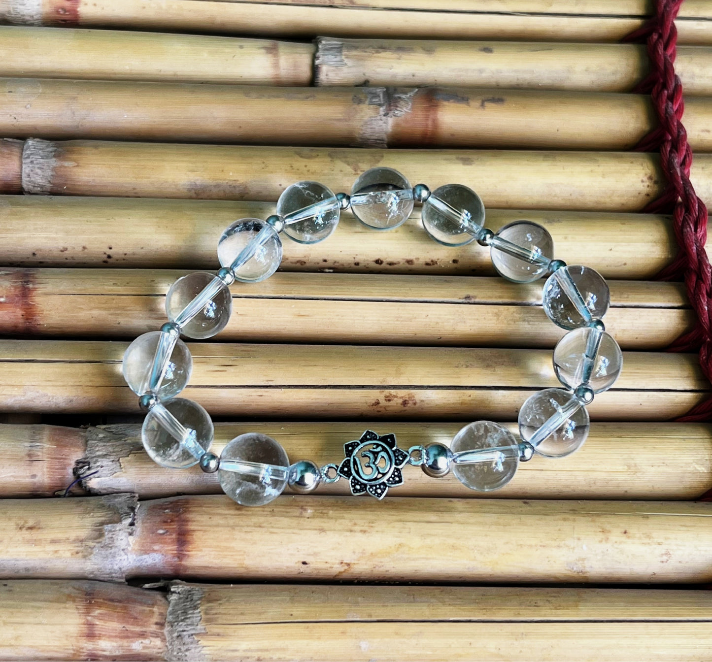 Luxury Crystal Quartz Bracelet | 925 Sterling Silver | Master Healing Stone