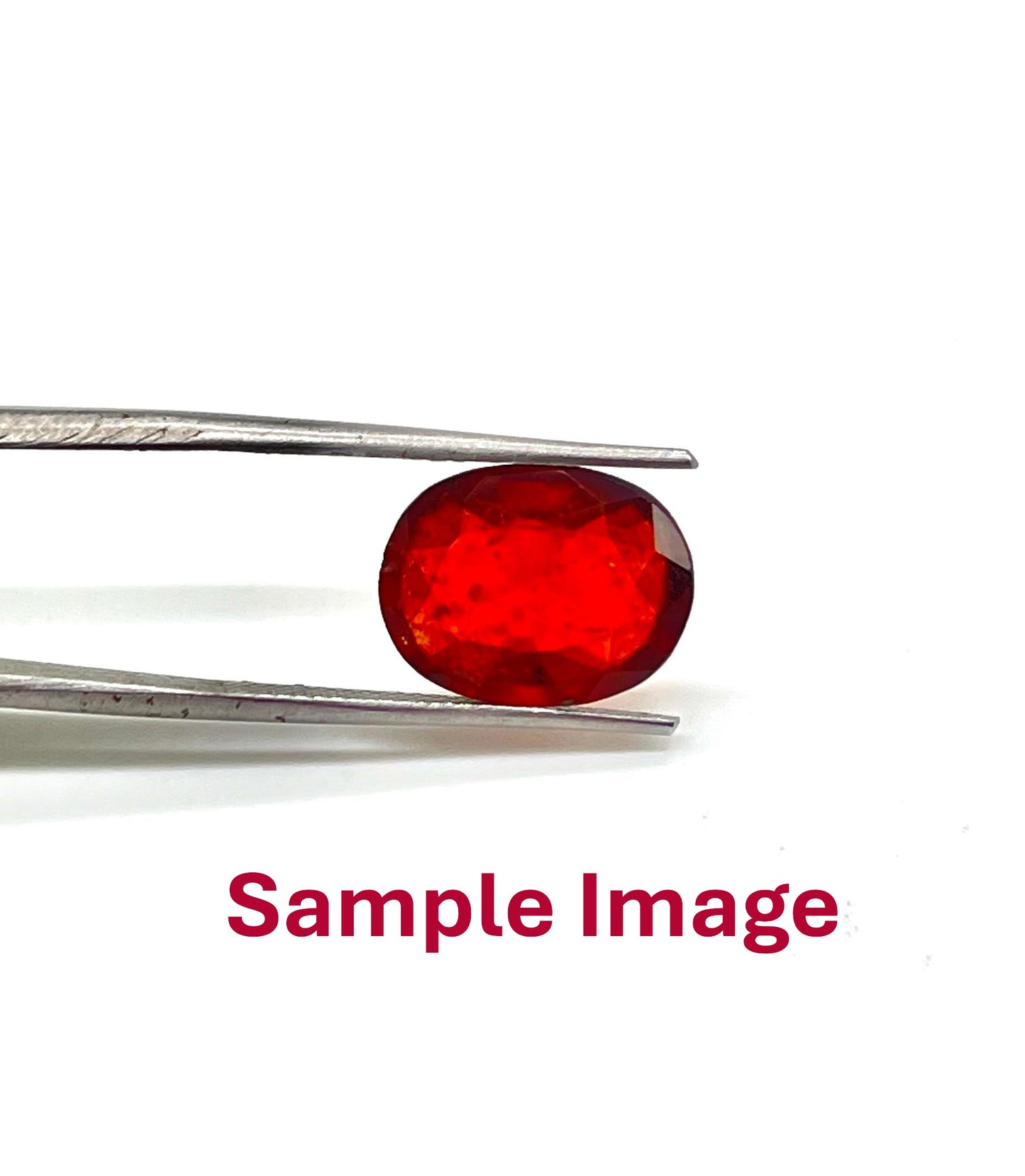 Natural hessonite gomed for Rahu planet astrology and root chakra healing