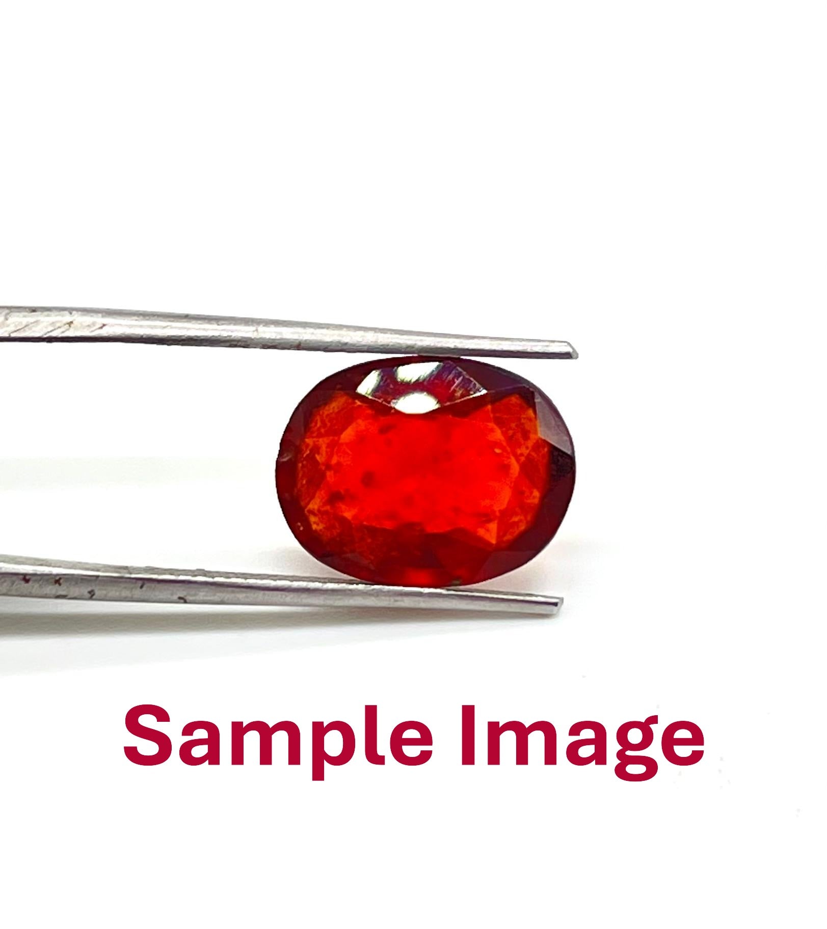 Natural hessonite gomed for Rahu planet astrology and root chakra healing