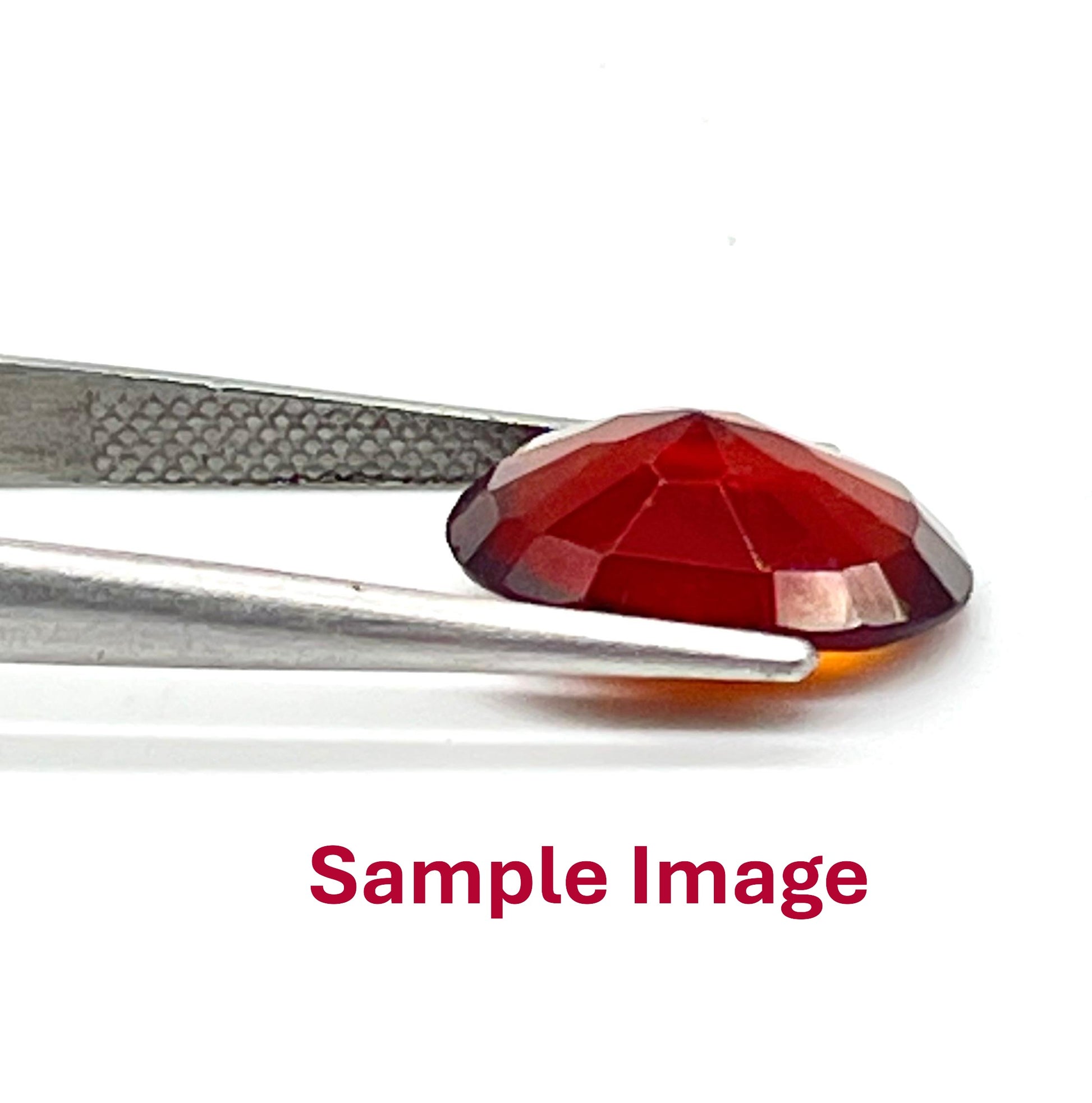 Authentic hessonite garnet crystal for planetary remedies and protection