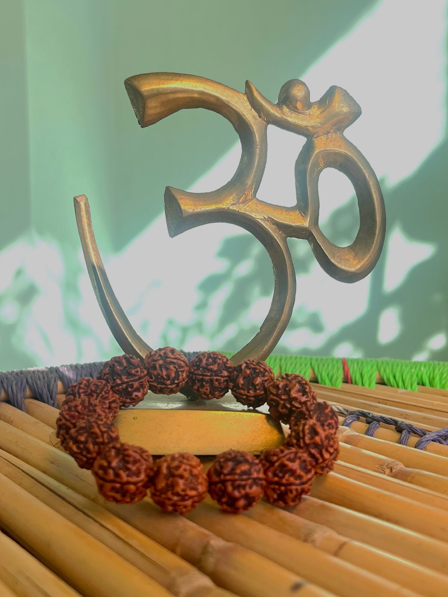 5 Mukhi Rudraksha Bracelet for Men - 15-18mm Original Beads | Divine Healing & Spiritual Protection