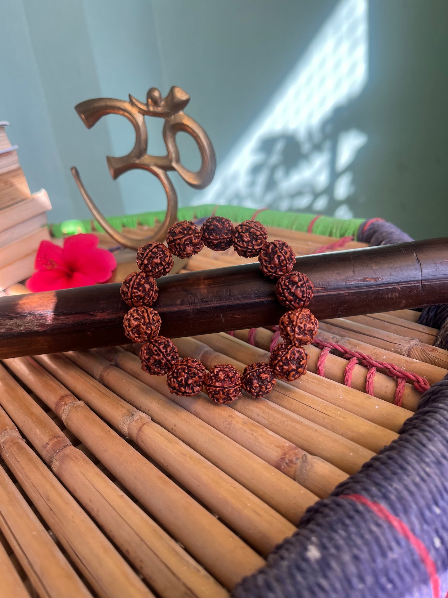 5 Mukhi Rudraksha Bracelet for Men - 15-18mm Original Beads | Divine Healing & Spiritual Protection