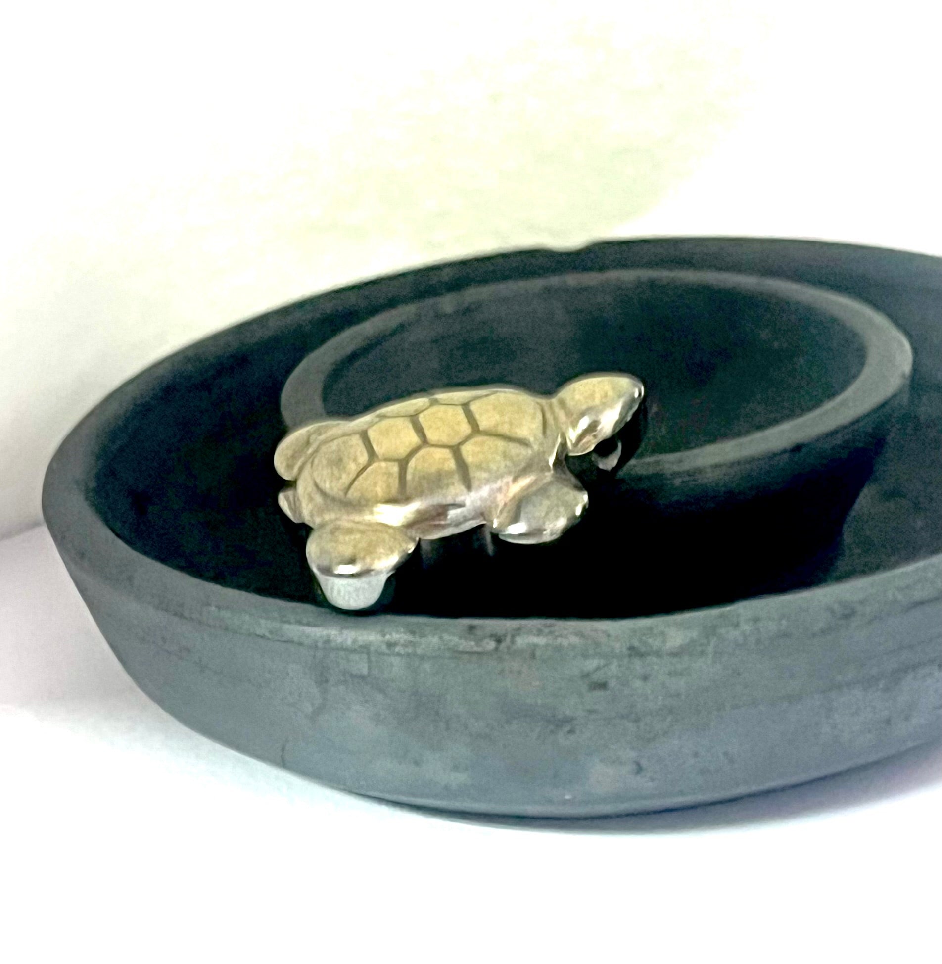 Pyrite turtle feng shui crystal for wealth protection and good luck astrology healing