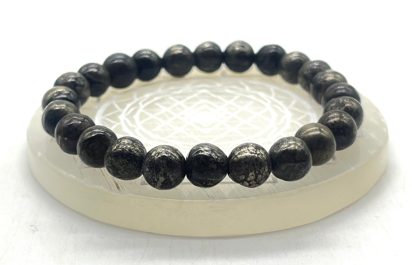 Complete pyrite crystal collection for office feng shui prosperity and abundance