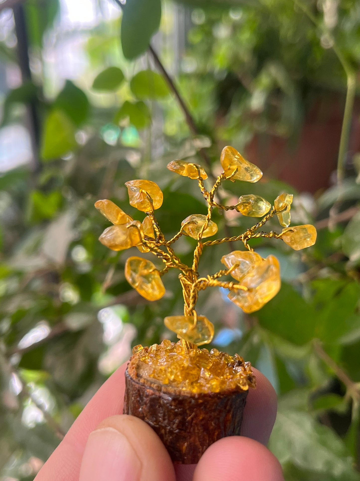 Citrine Tree & Bracelet Set - Perfect Diwali Gift for Prosperity & Wealth | Free Shipping