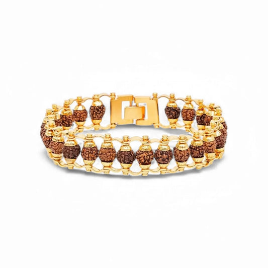 Original rudraksha bracelet for men women spiritual healing crystal jewelry
