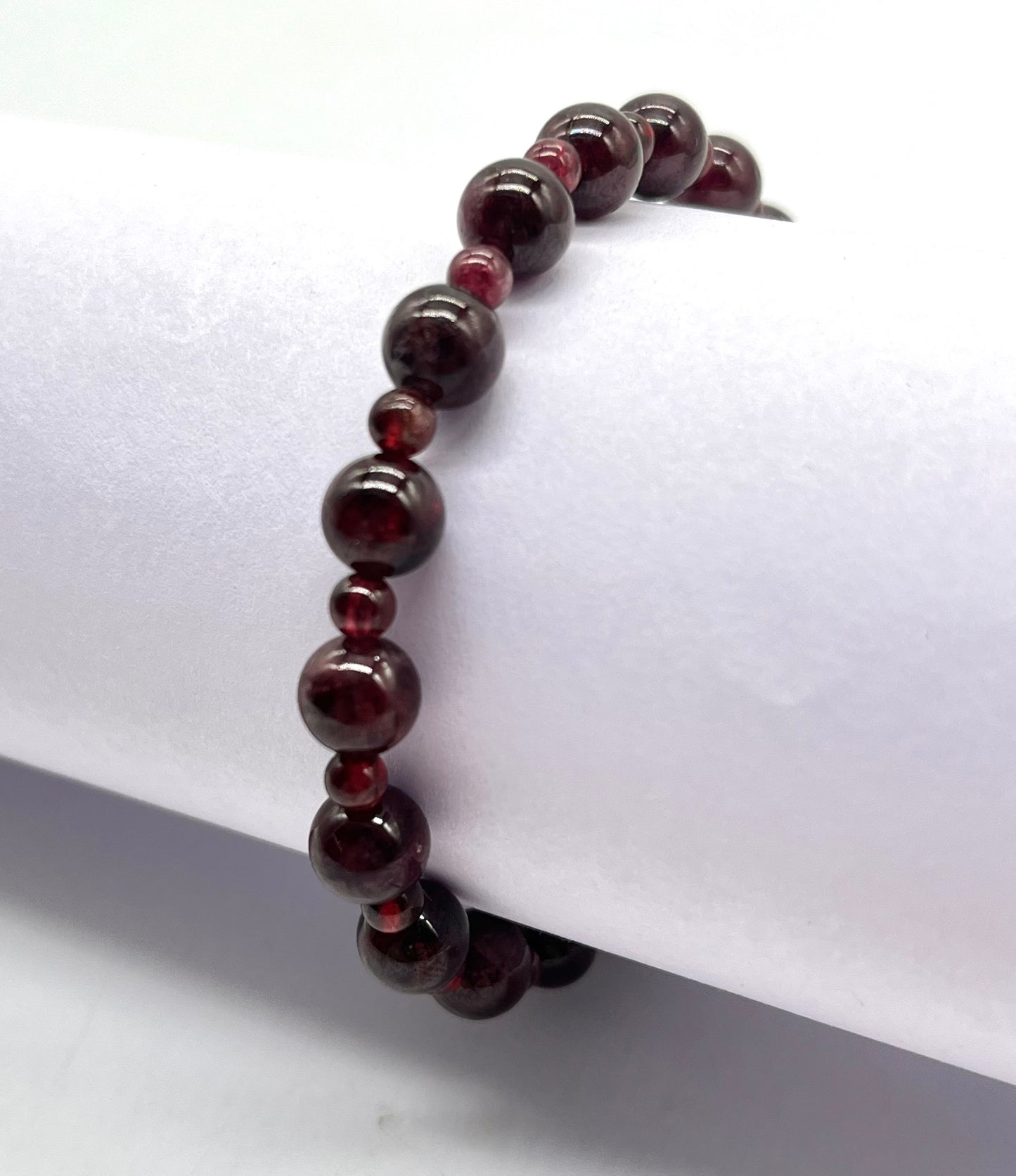 Garnet Bracelet - Astrology Healing Jewelry for Passion, Courage & Root Chakra Energy Balance