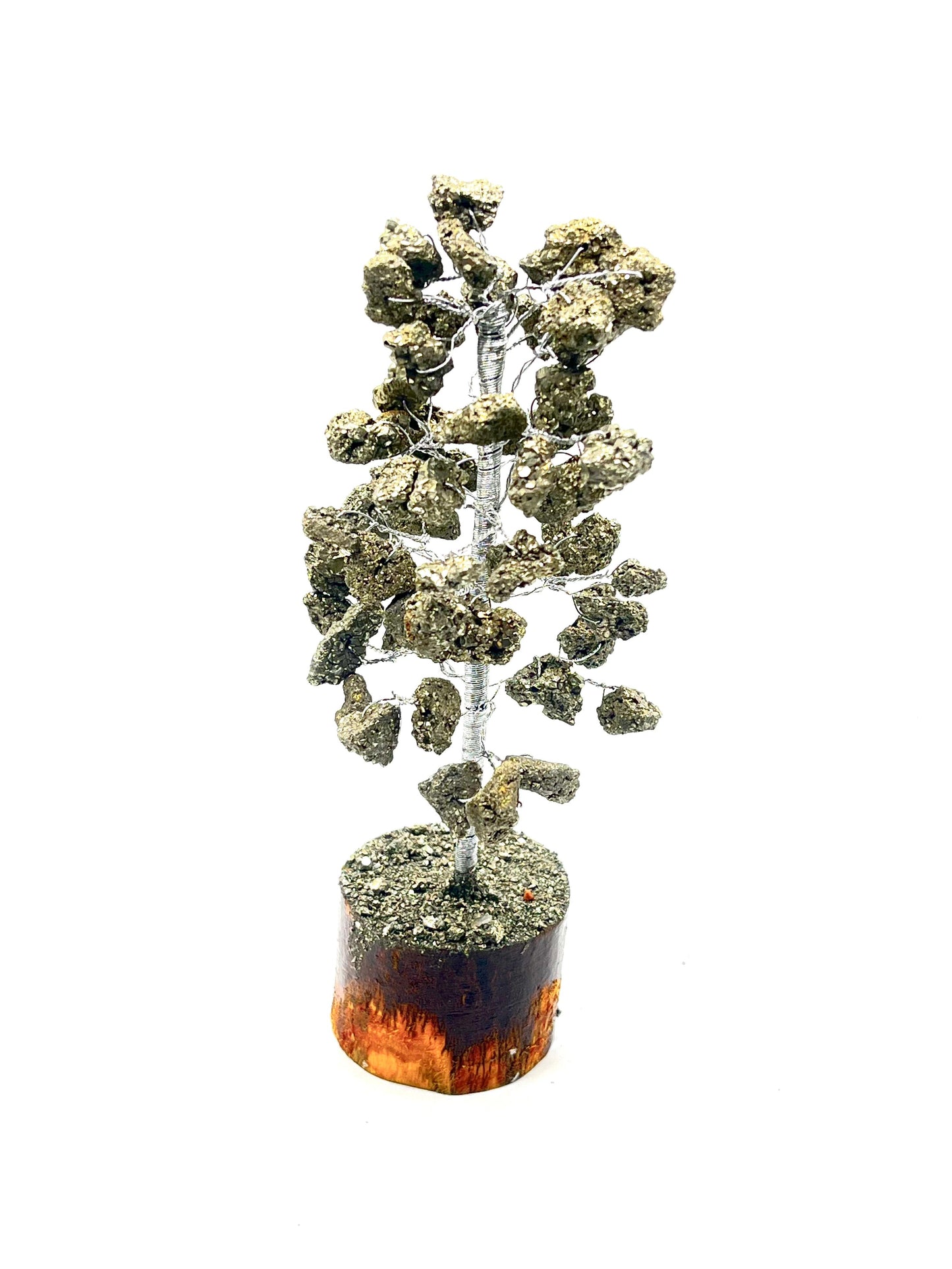 50+ Raw Pyrite Crystal Tree - Wealth Success Money Attractor | Healing Fortune Tree for Abundance Manifestation & Financial Prosperity