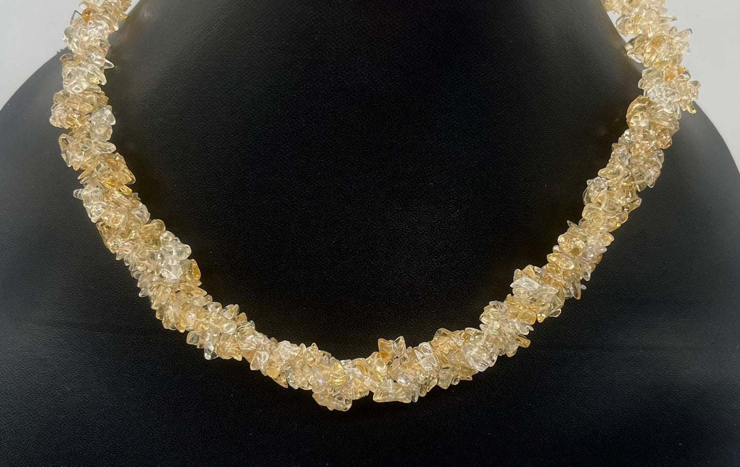 Citrine Necklace 925 Silver - Success & Prosperity Healing Crystal Jewelry