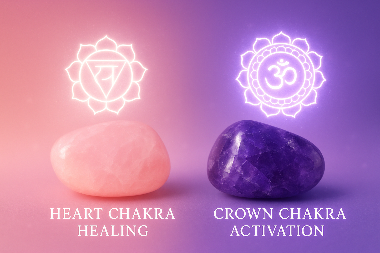Chakra Benefits - Heart & Crown Chakra Healing